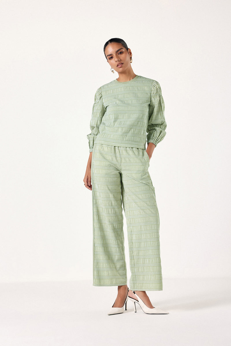 Edge Plissé Pants