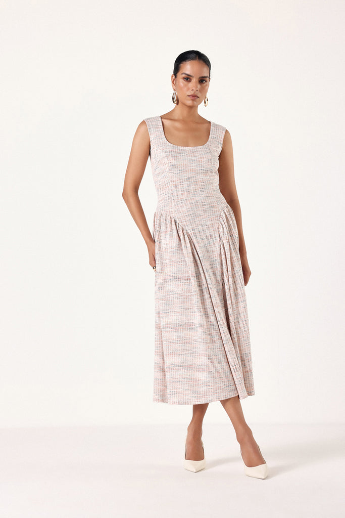 Weave-Woke Corset Dress