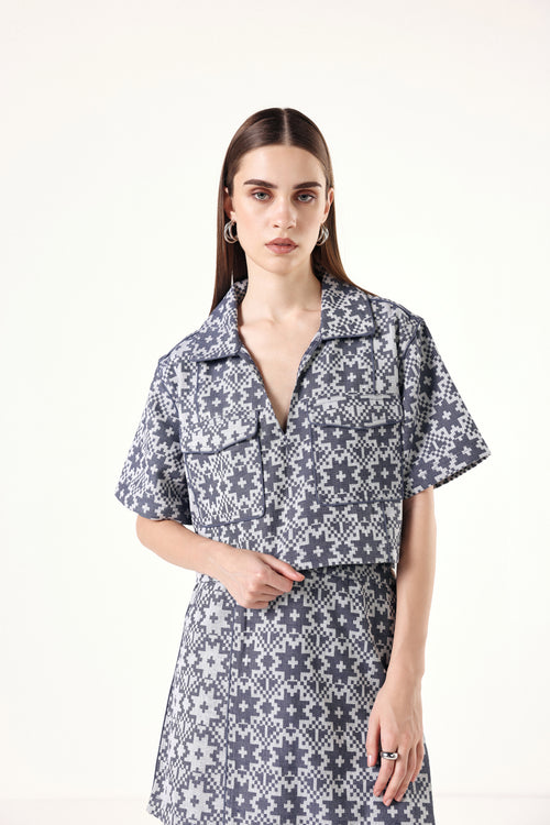 Retro Denim Co-ord Set