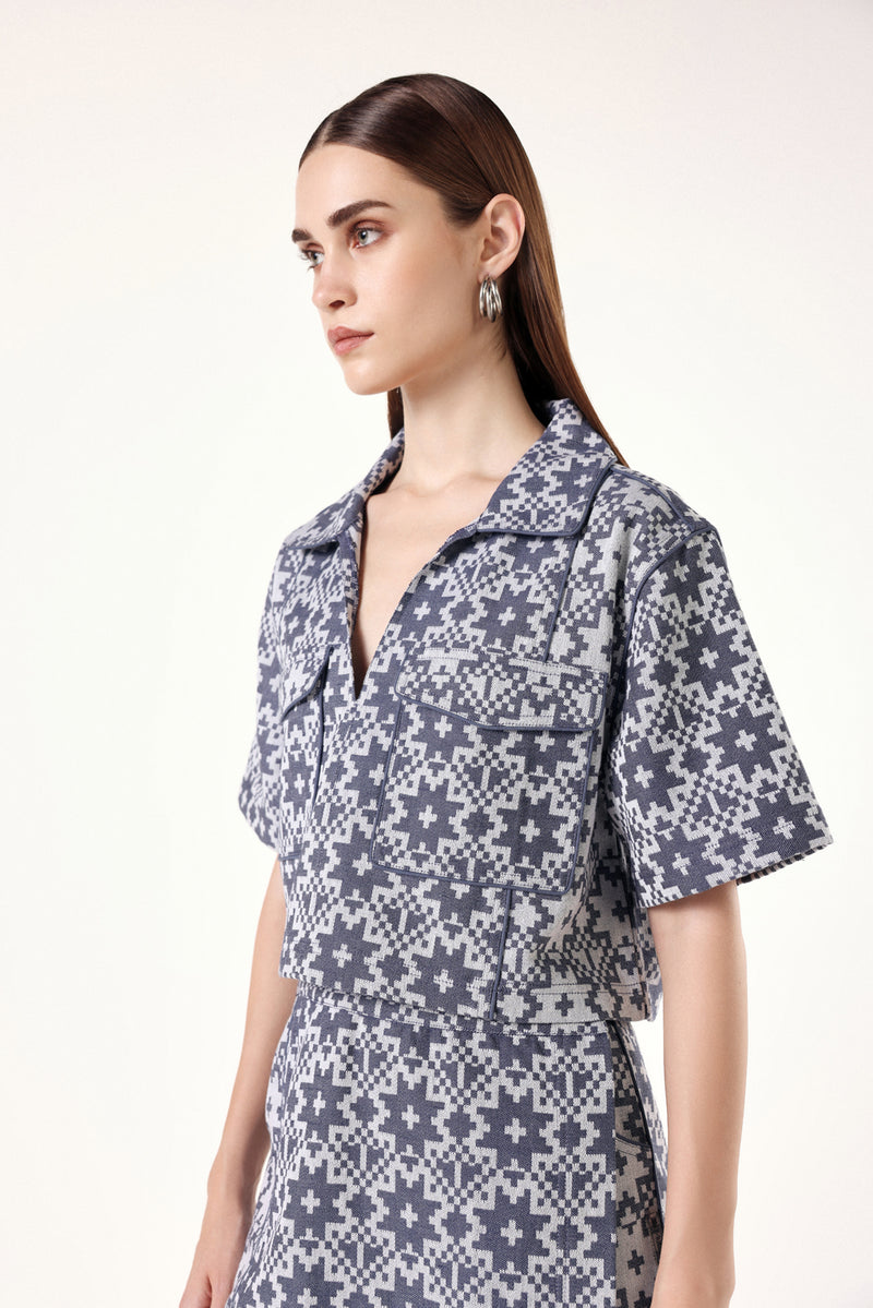 Retro Denim Co-ord Set