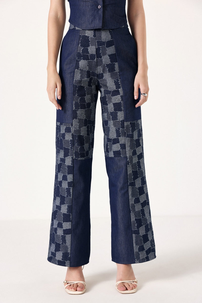 Denim Sculpt Co-ord Set