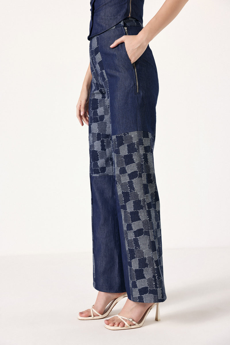 Denim Sculpt Co-ord Set