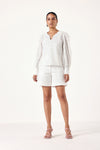 Breezy Schiffli Top