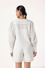 Breezy Schiffli Top