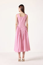 Corset Gingham Dress