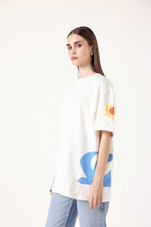 Lit fit Oversized Unisex Tee