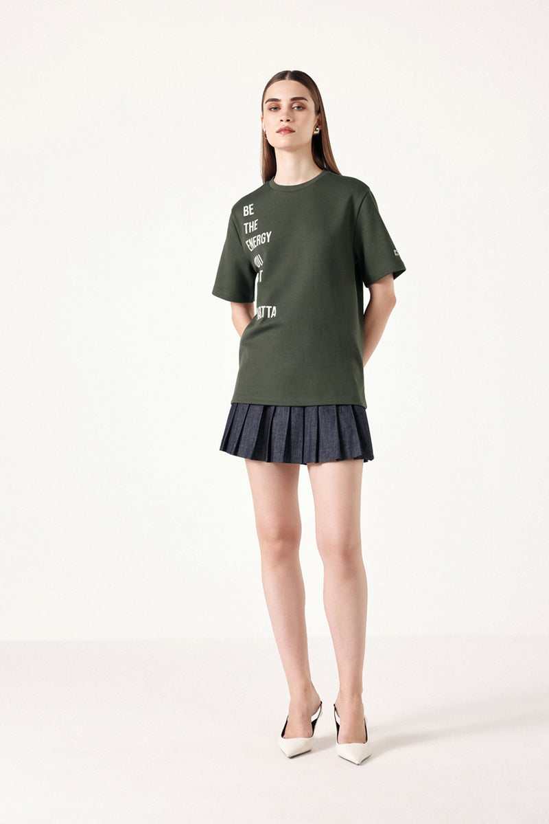 Energy Core Tee - Earthy Green