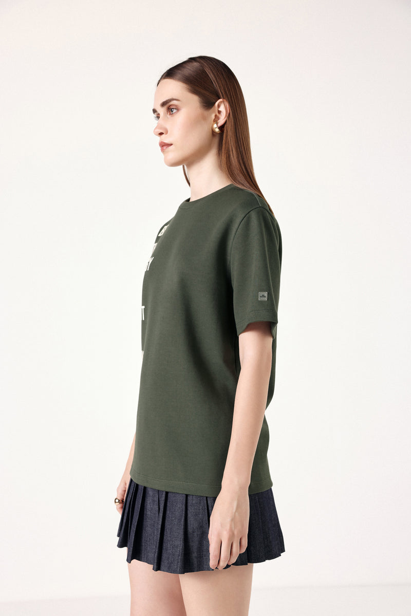 Energy Core Tee - Earthy Green