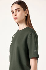 Energy Core Tee - Earthy Green