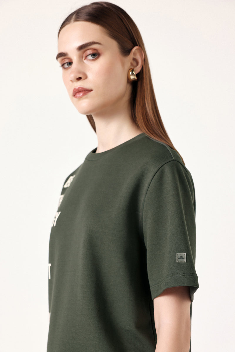 Energy Core Tee - Earthy Green