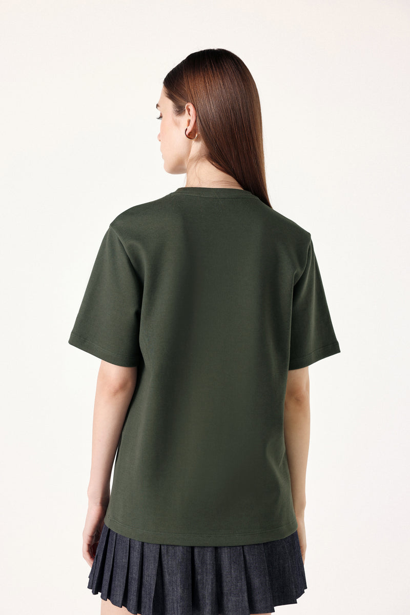 Energy Core Tee - Earthy Green