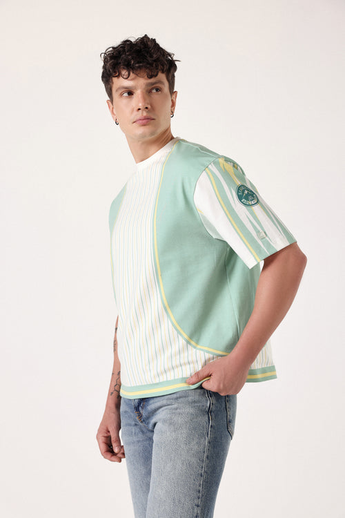 Sporty Strike Oversized Tee