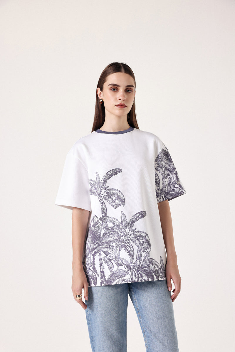 Palm Rush Oversized Unisex Tee
