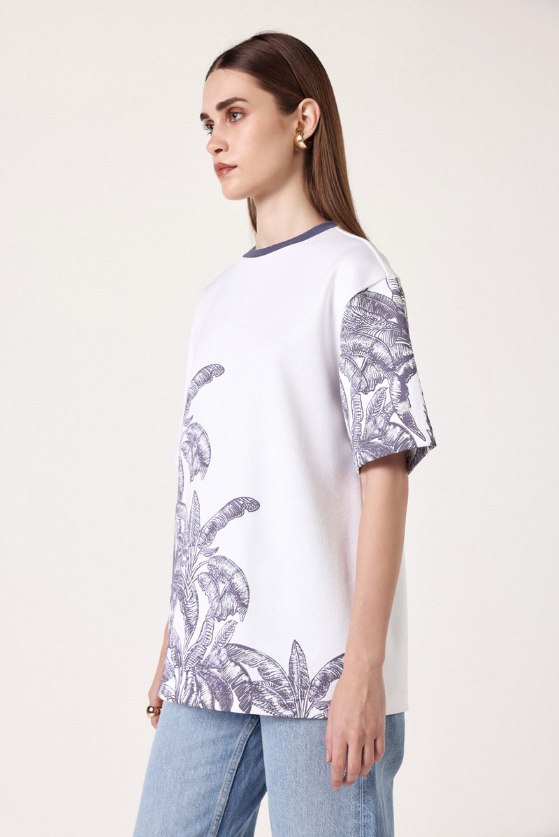 Palm Rush Oversized Unisex Tee