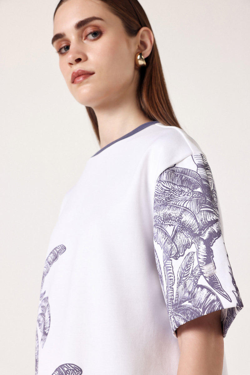 Palm Rush Oversized Unisex Tee