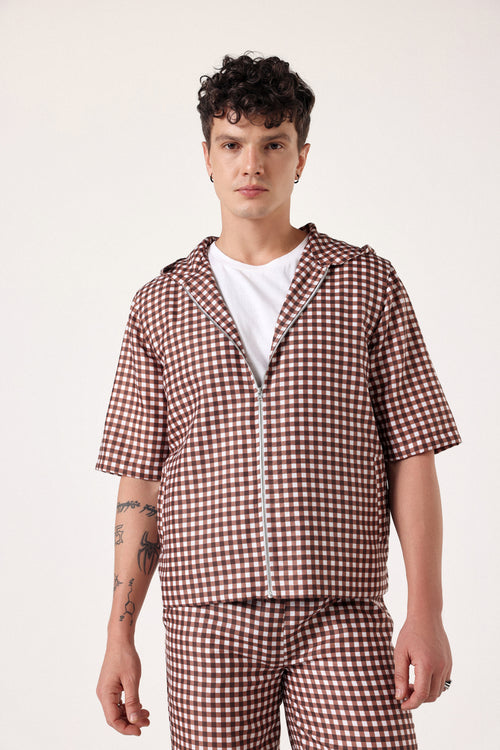 Verano Check Hoodie Co-ord Set