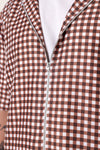 Verano Check Hoodie Shirt