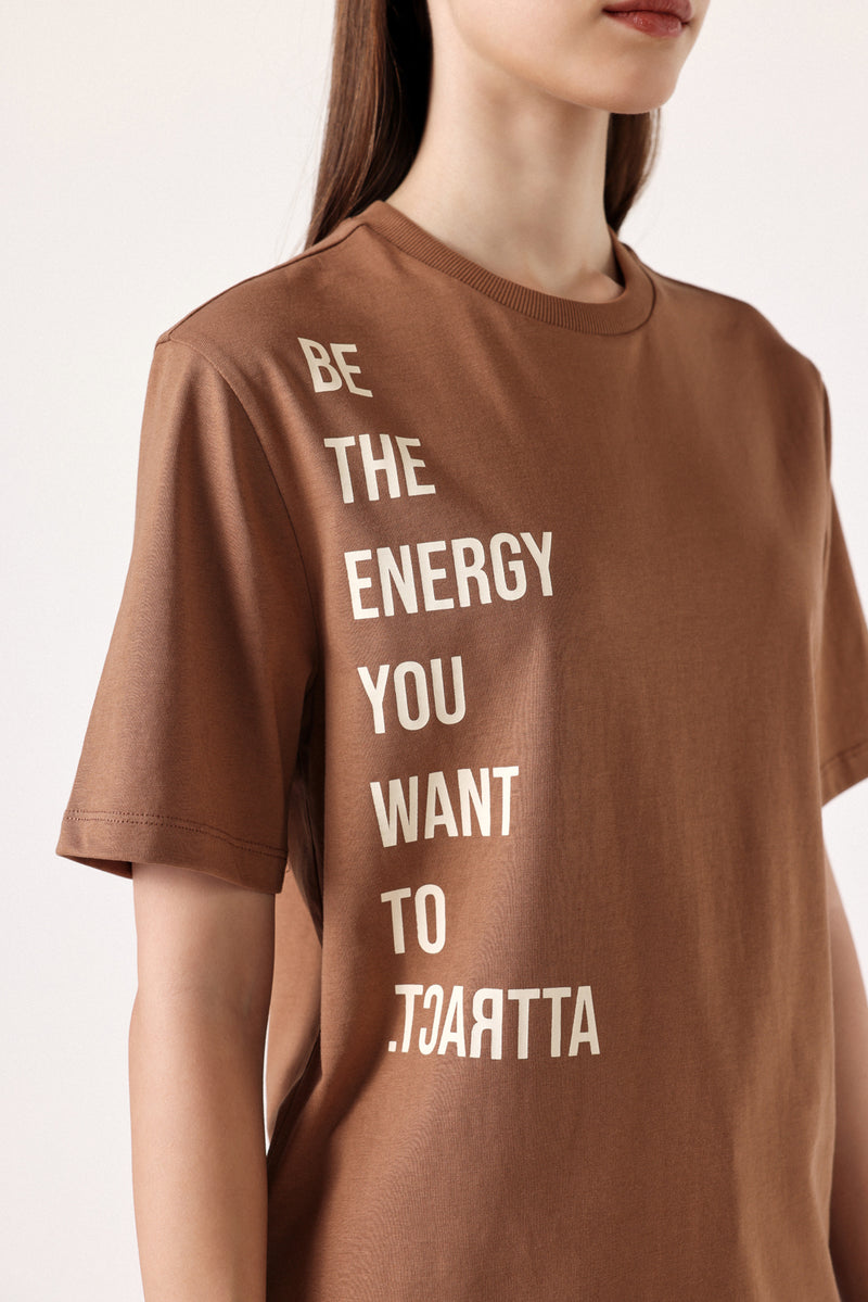 Energy Core Tee - Tan