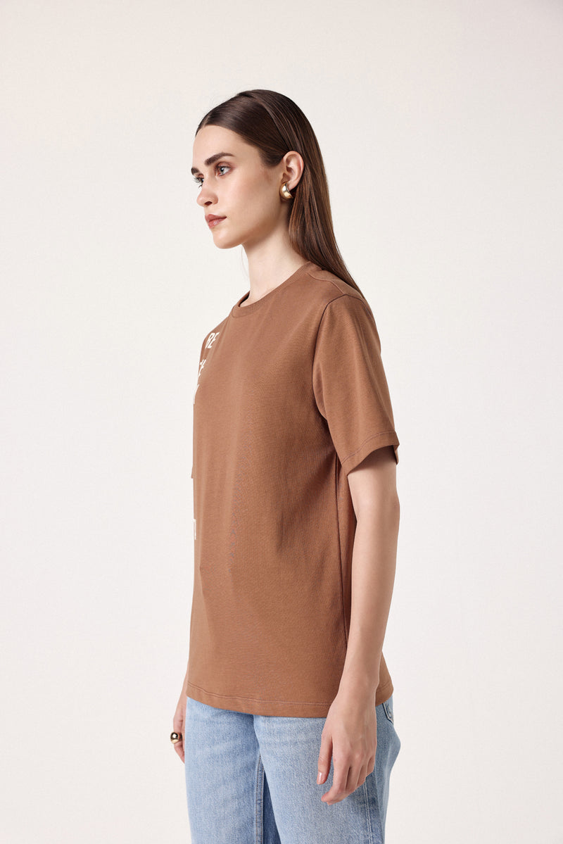 Energy Core Tee - Tan