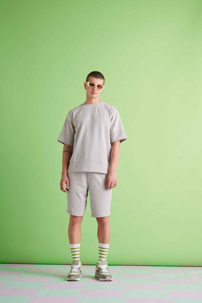 Power Waffle Tee - Digital Mist