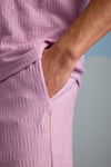 Maverick Jac'quard Shorts - Digital Lavender