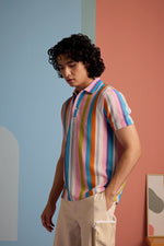 Rain'bow Ripple Polo T-shirt