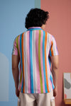 Rain'bow Ripple Polo T-shirt