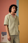 Cabana Opulence Shirt - Green Apple