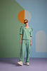 Eclectic En'chantment  Top - Malachite Green