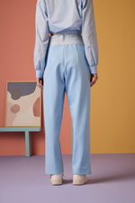 Gro-ove in Grid Co-ord Set - Ice Blue