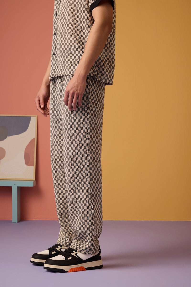 Pixel-Pop Checker'ed Pant