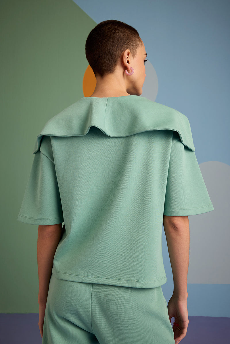 Eclectic En'chantment  Top - Malachite Green
