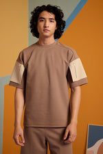 Walnut Wave 3D'Pocket Tee