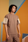 Walnut Wave 3D'Pocket Tee