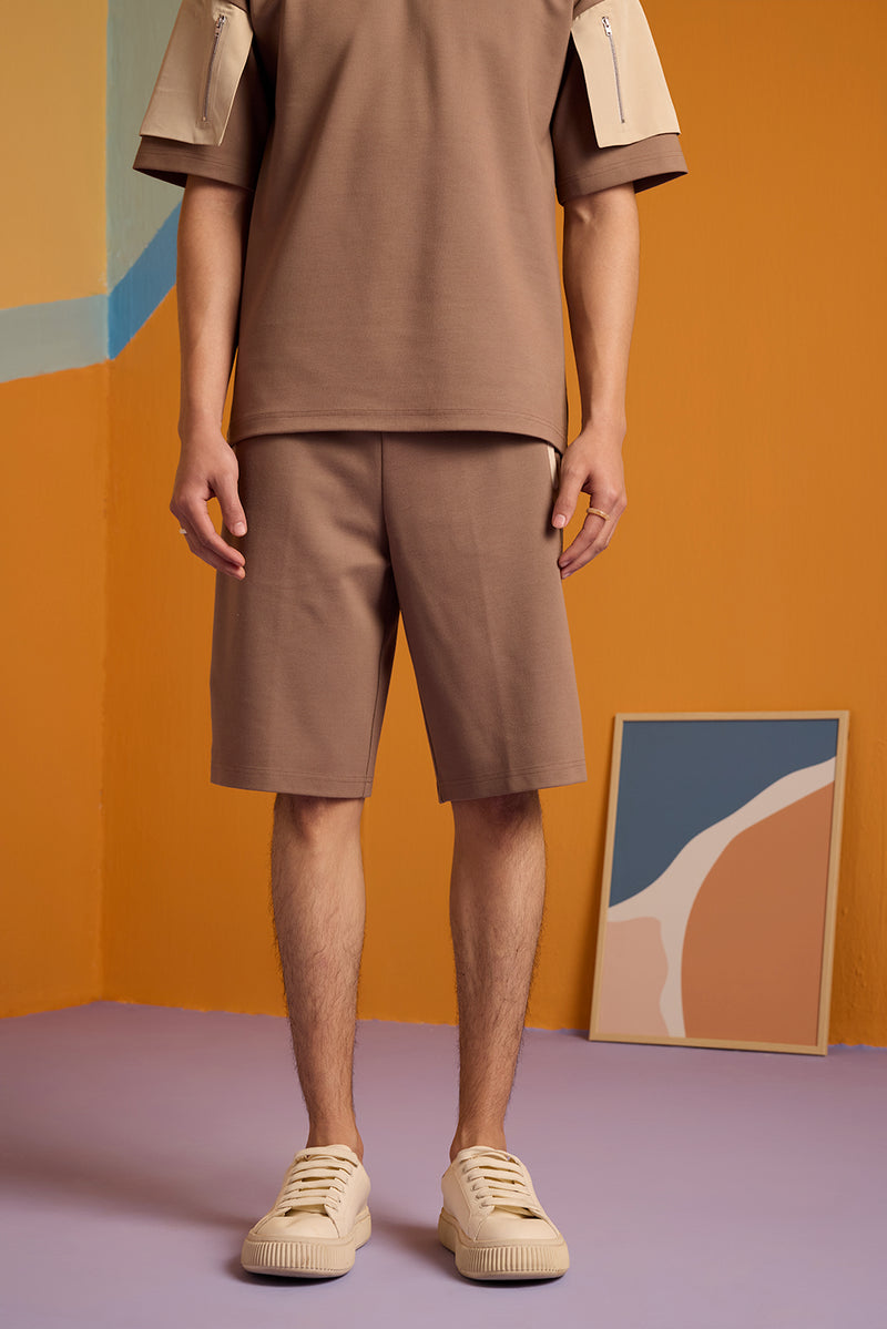 Walnut Wave 3D'Pocket Co-ord Set