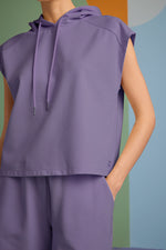 OH SO COOL-TOP - Dark Purple