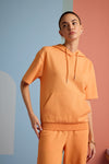 Orange Zest  Hoody Top