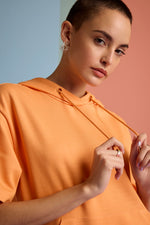 Orange Zest  Hoody Top