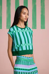 Geo-Pop Boxy Top