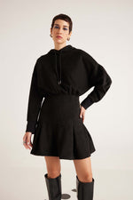 Black Suede - Sensation Couture Dress