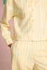 Buttercup Overlap Stripe Shirt