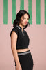 Breezy Texture Top - Black