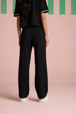 Comfique Texture Pants - Black