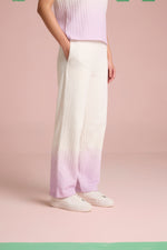 Serene Stitch Ombre Co-ord Set - Lilac