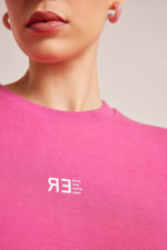 Pink EcoChic Recycled Sweatshirt