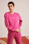 Pink EcoChic Recycled Sweatshirt