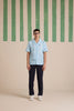 Flora Wave Linen Shirt