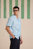 Flora Wave Linen Shirt