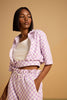 Checkmate Vibe Top - Lavender