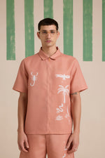 Verano Printed Linen Shirt